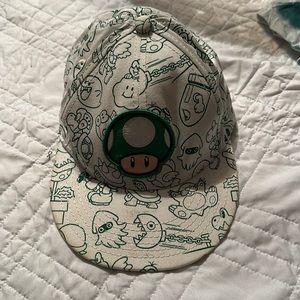 Youth Super Mario Hat NWOT